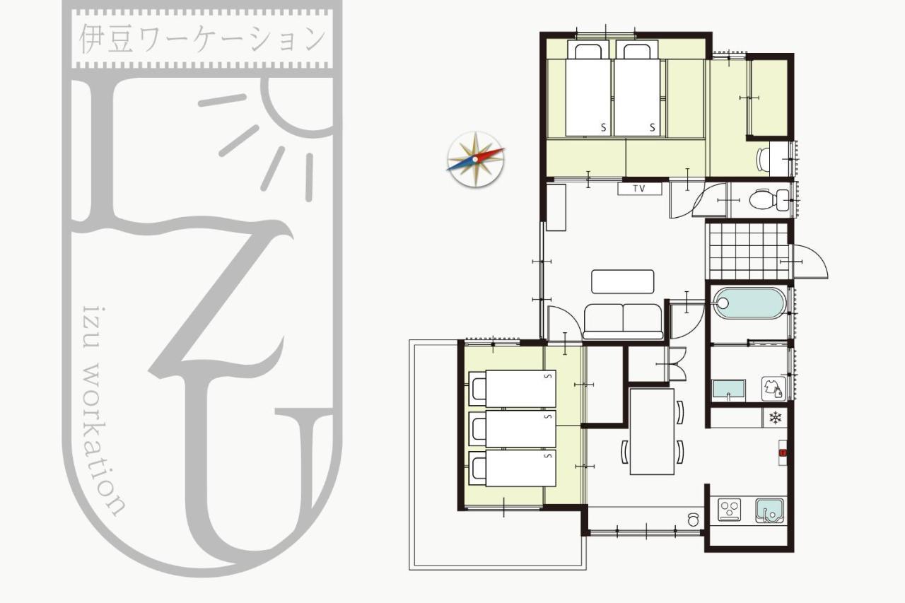伊豆ワーケーション Izu Workation Apartment Ito  Exterior photo
